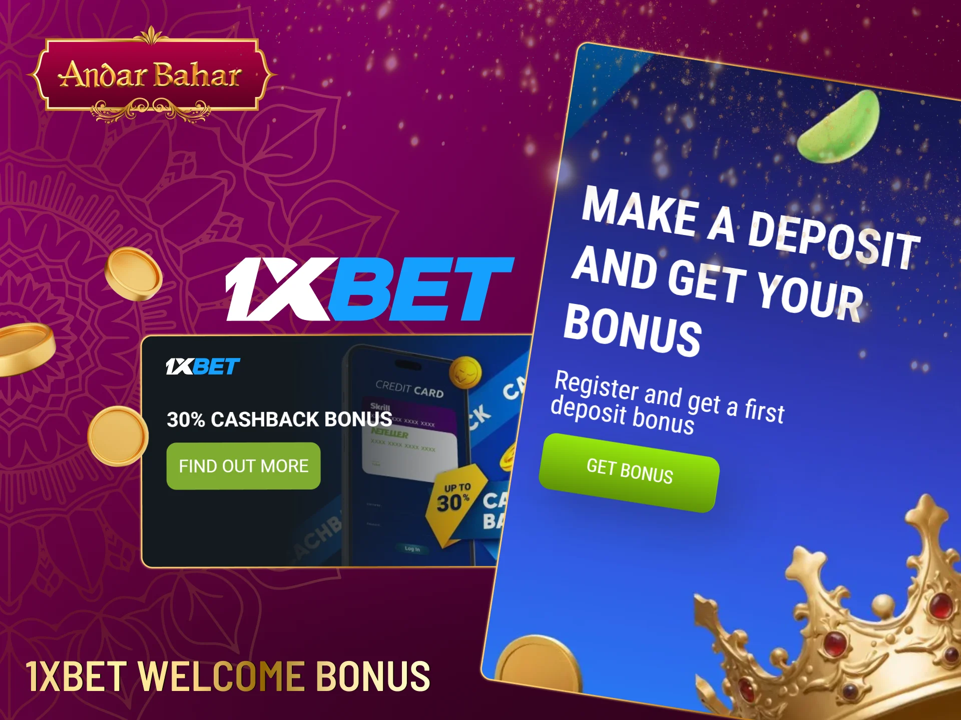 A little more information about the 1xbet welcome bonus.