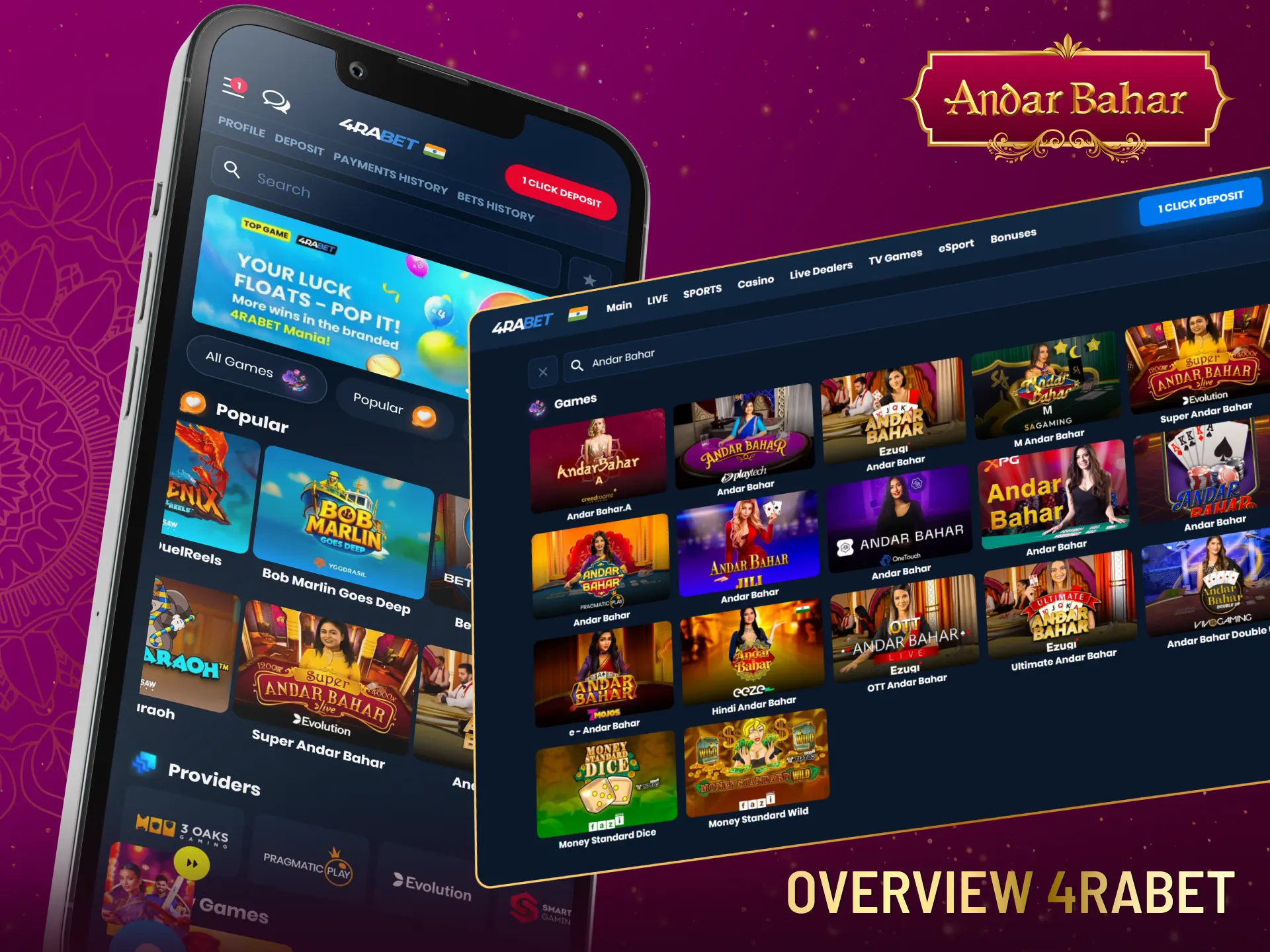 Learn how to play Andar Bahar on 4rabet platform with strategies and game overview.