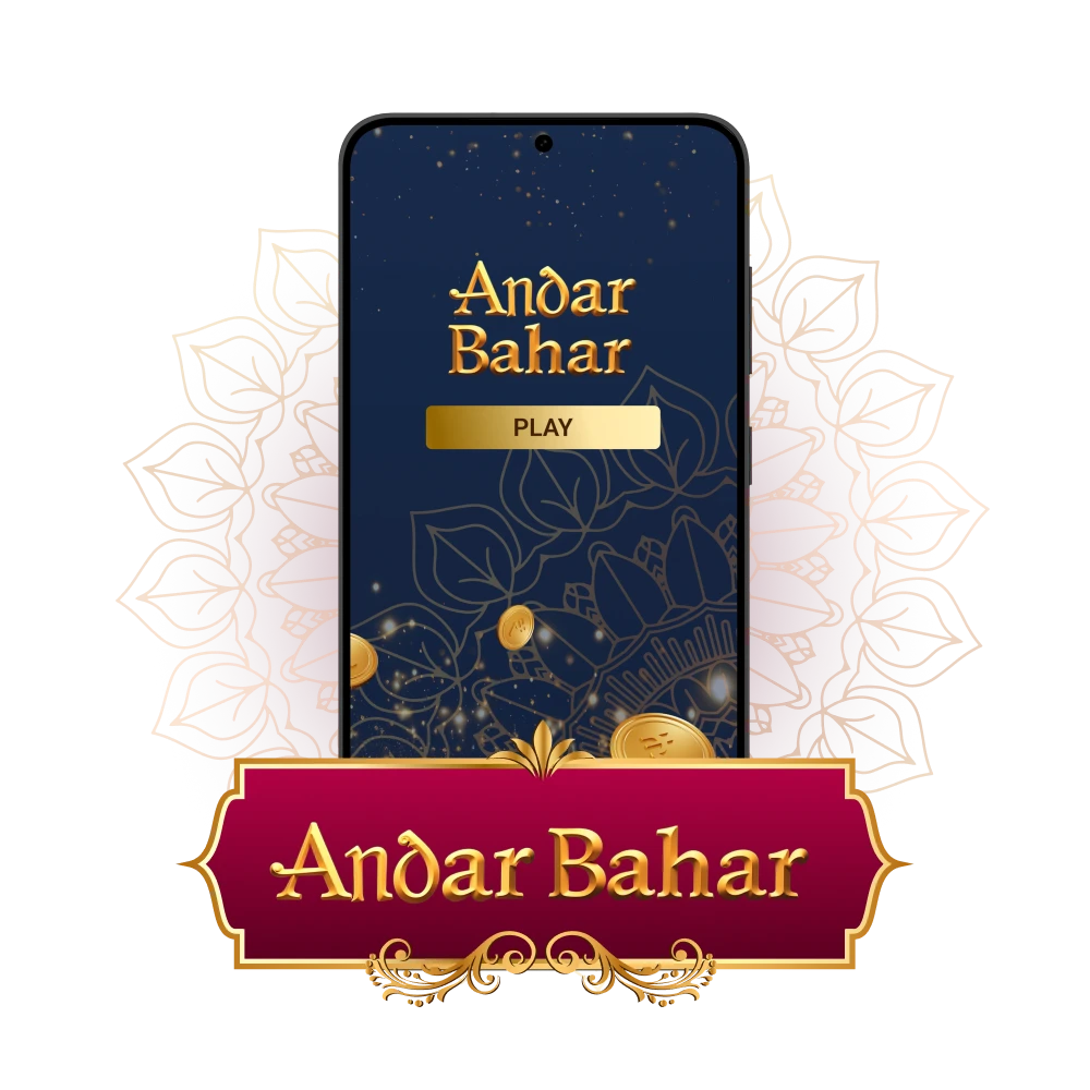 Download the app and play Andar Bahar anywhere.
