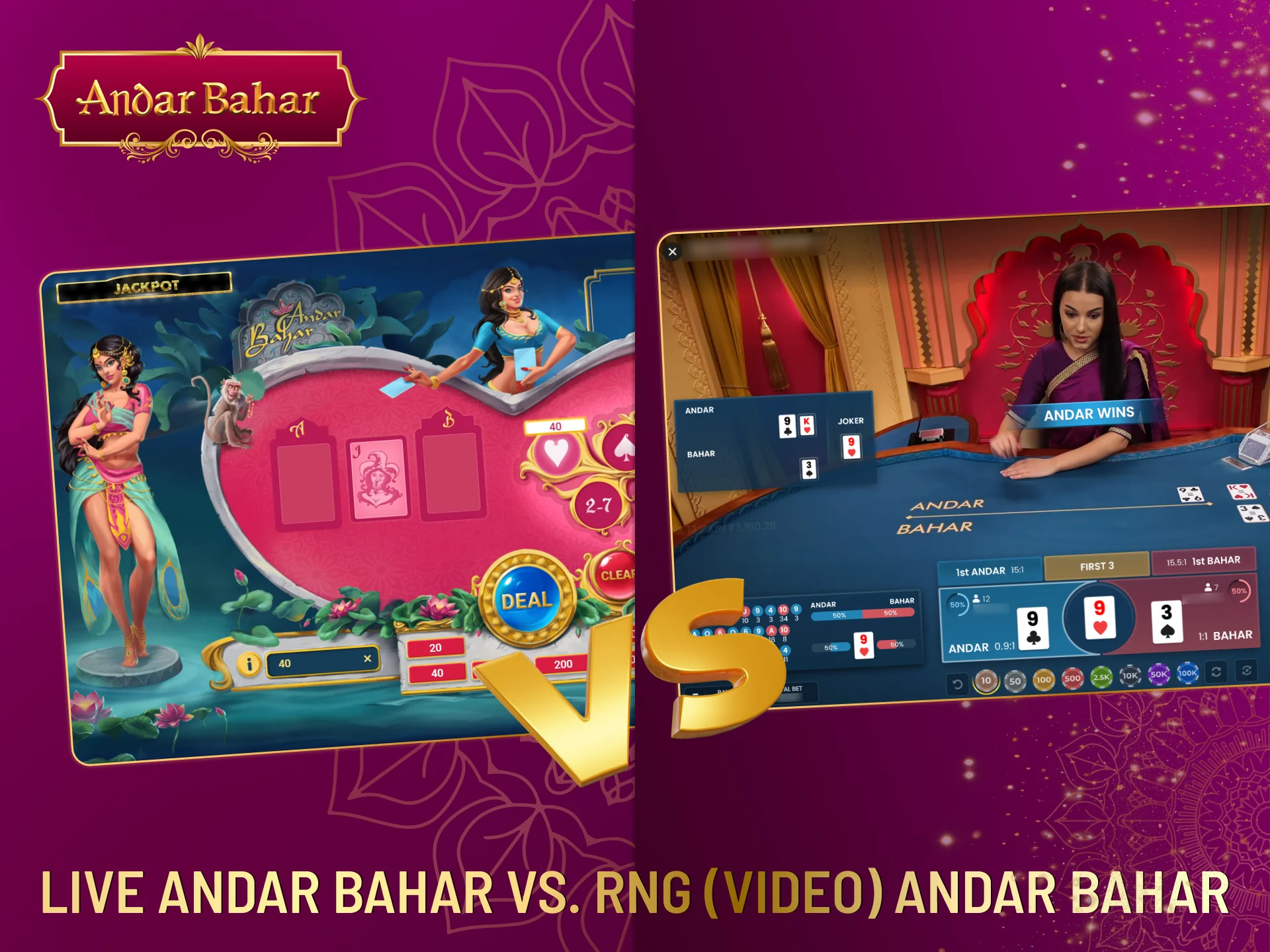 Find out which variation of the game is most suitable for you.