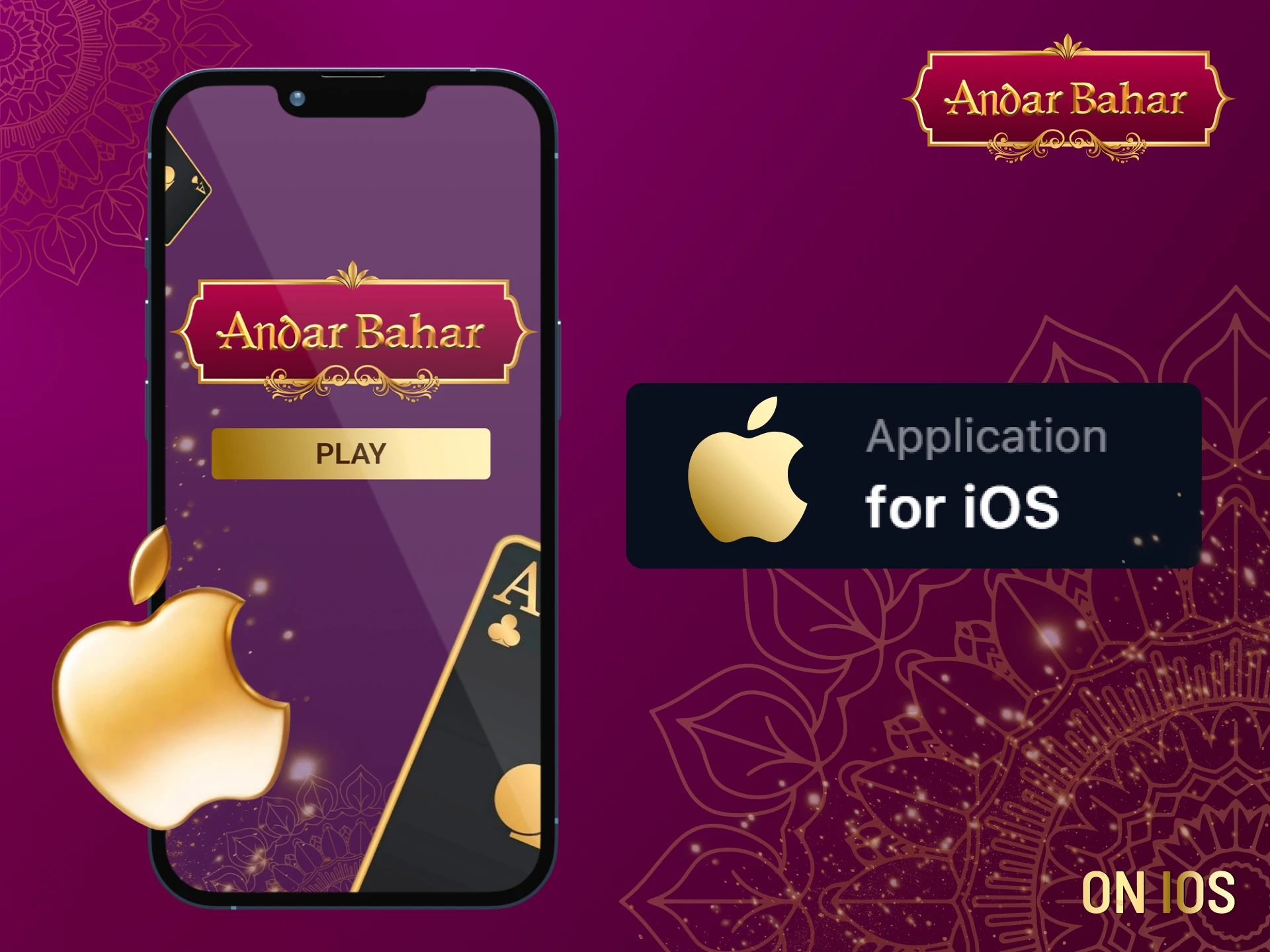 Download the app on your iOS device and play Andar Bahar.