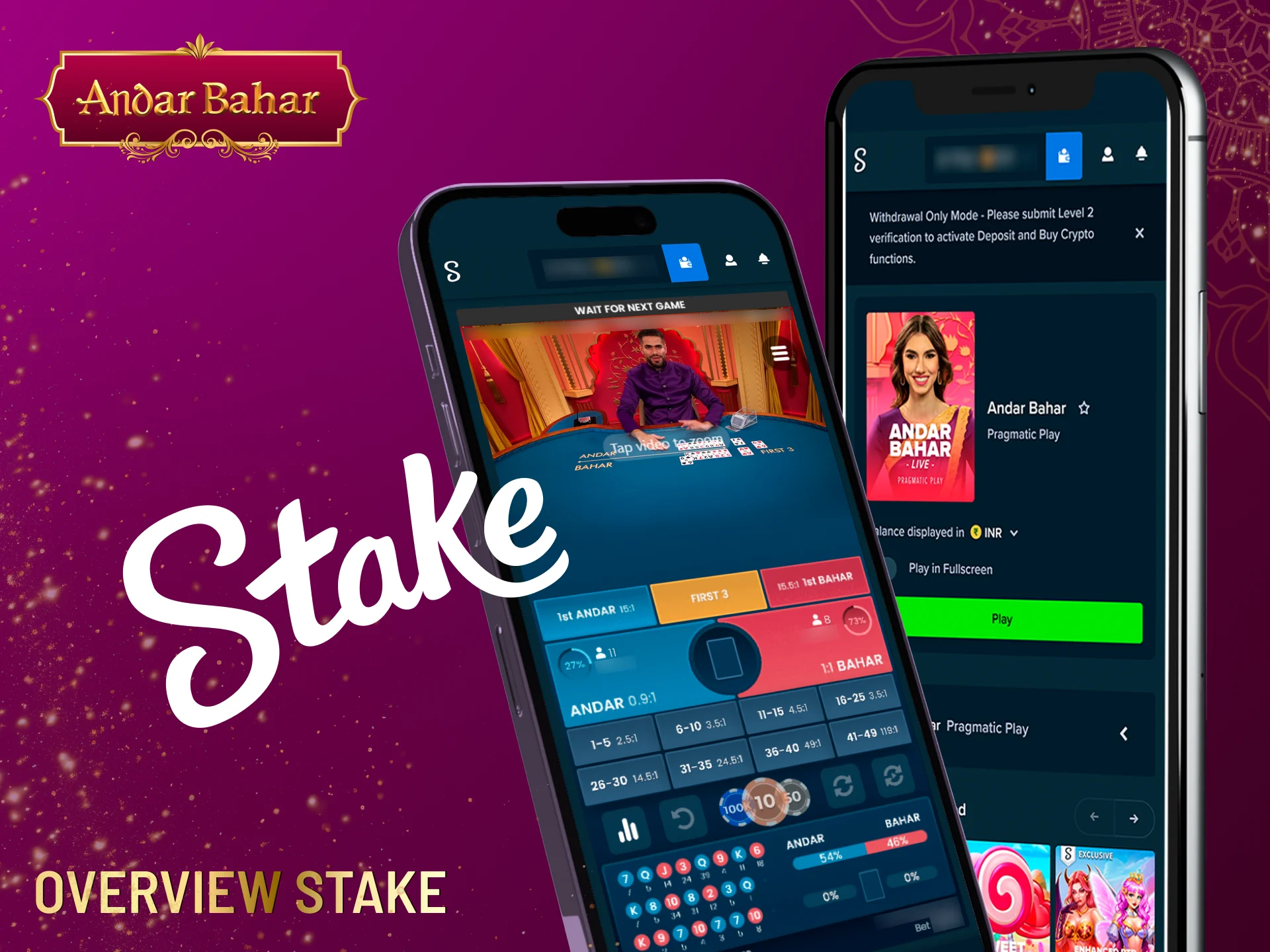 Casino Stake overview.